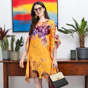 Printed Kaftans for Women – Floral, Boho & Maxi Dresses for Vacation and Relaxed Days