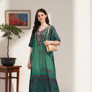 Short Kaftan Tunic | Mini Beach Cover Up | Casual Summer Top Playful Resort Wear