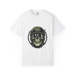 Camiseta con gráfico de calavera / Camiseta casual unisex, camiseta con gráfico, camiseta de calavera, estilo vintage, regalo único para él/ella