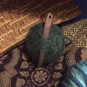 Walnut Naalbinding  needle