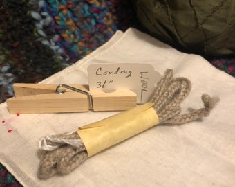 Lucet cording wool beige