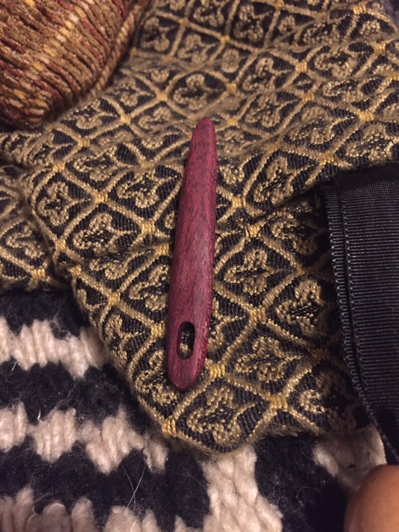 Purple Heart Viking Naalbinding Naal Needle
