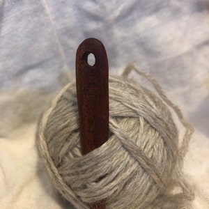 Mahogany Naalbinding Needle