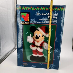 VTG Blue Ridge Animatronic Musse Pigg Rock Around Clock Disney Figur NY bild 8