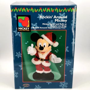VTG Blue Ridge Animatronic Musse Pigg Rock Around Clock Disney Figur NY bild 1