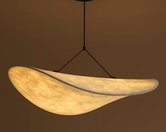Modern Handmade Pendant Light Fixture • Ceiling Lamp for Living Room, Dining Room & Home Decor • Minimalist Indoor Lighting Chandelier