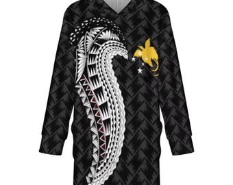 Papua New Guinea Hoodie Blanket