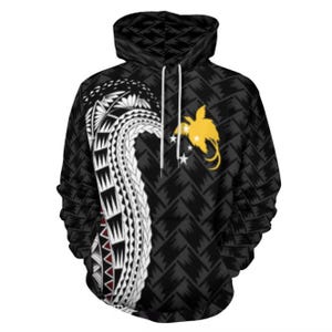 Papua New Guinea Hoodie | Black