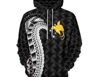 Papua New Guinea Hoodie | Black