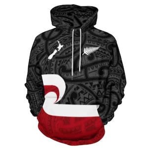 Maori Hoodie | Black