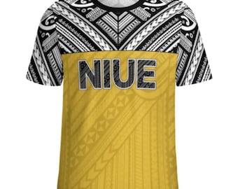 Niue | YELLOW/BLACK | Tribal Shirt