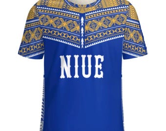 Niue | Blue #1 | Tribal Shirt