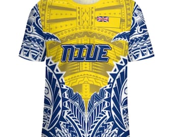Niue | Blue #2 | Tribal Shirt