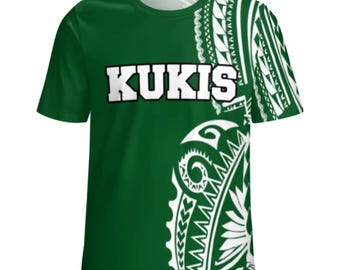 Cook Island T-shirt | Green | Tribal Shirt