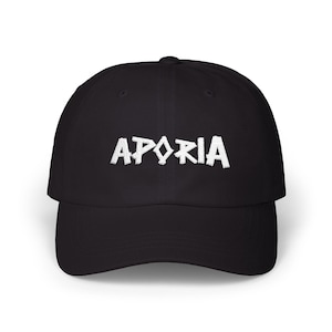 APORIA Design Dad Cap: Classic Cotton Twill, Adjustable Fit