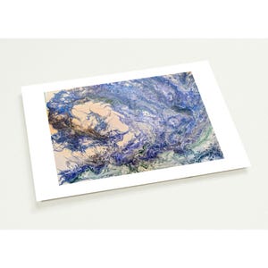 Dragon Sea - Cartões impressos - Conjunto de 10 - Arte elegante em ondas - Cartões postais exclusivos para cada ocasião