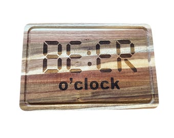 Tabla de cortar grabada con láser personalizada