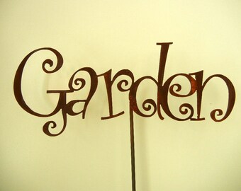 Garden, Metal Garden Stake