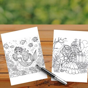 Fairy Tale Characters Coloring Pages for Kids - 20 Printable Story Sheets