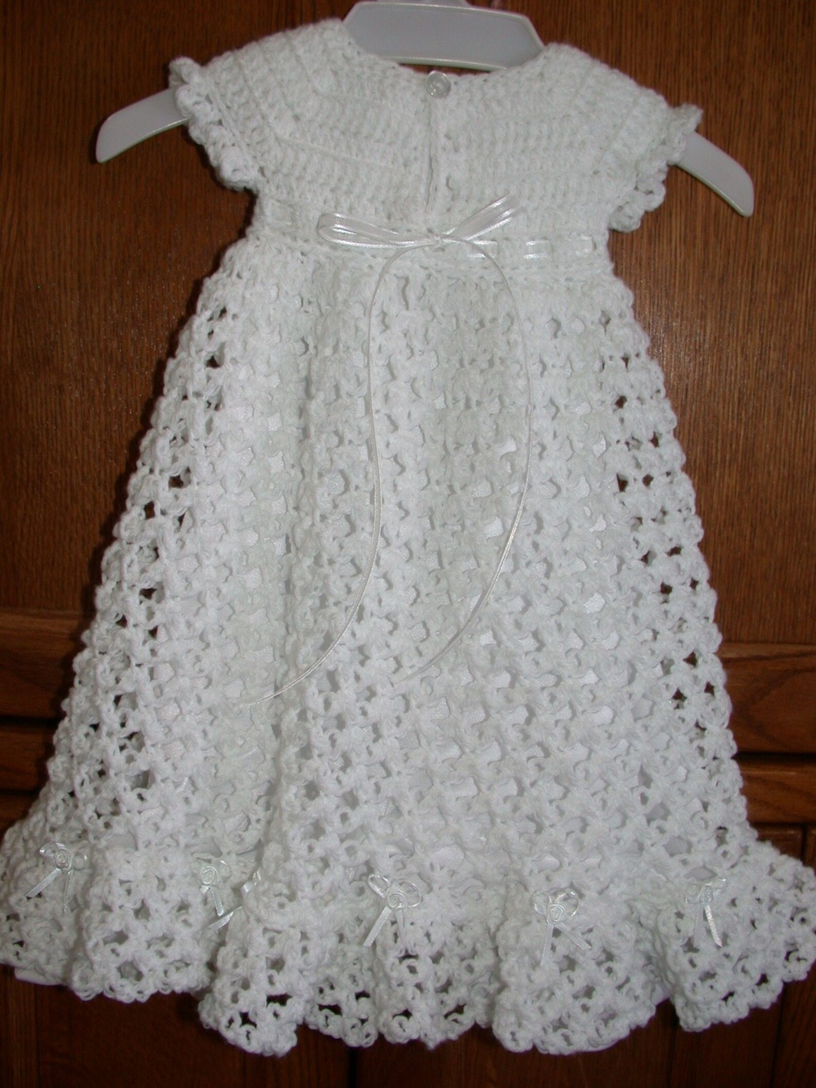 Crocheted Baby Blessing / Christening Dress Etsy