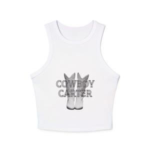 Canotta Cowboy Carter, Concerto, Beyonce, Canotta da donna alla moda, Top estivo