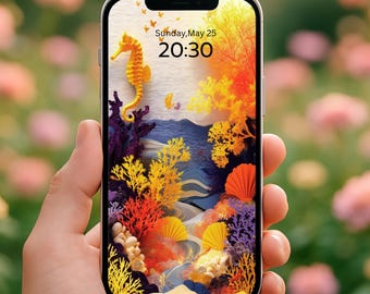 Ocean Dreamscape Phone Wallpaper
