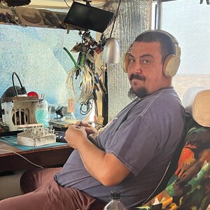 Anillo rompecabezas pesado de 4 piezas en plata de ley imagen 4