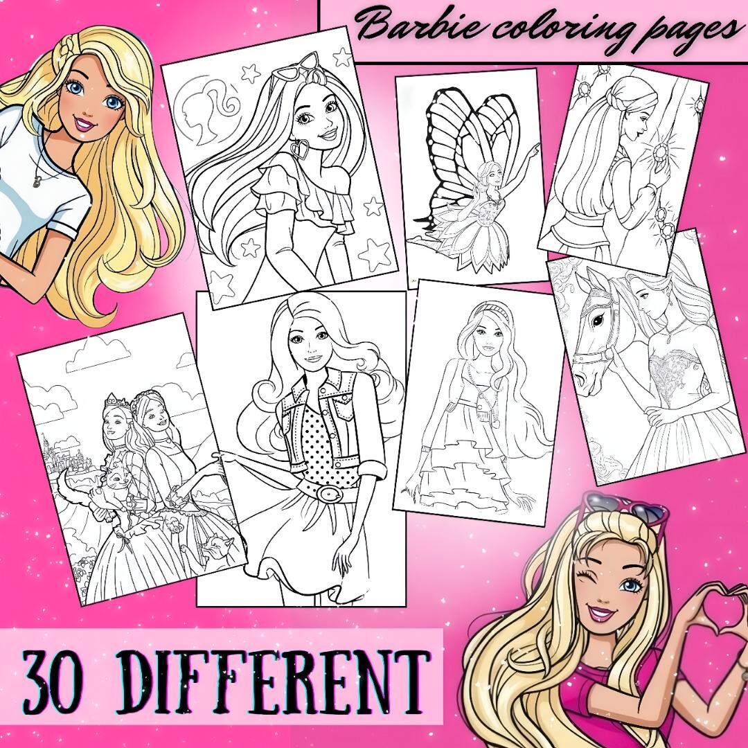 Coloring Books Barbies , Barbies Book Coloring , Barbie Pages Coloring ...