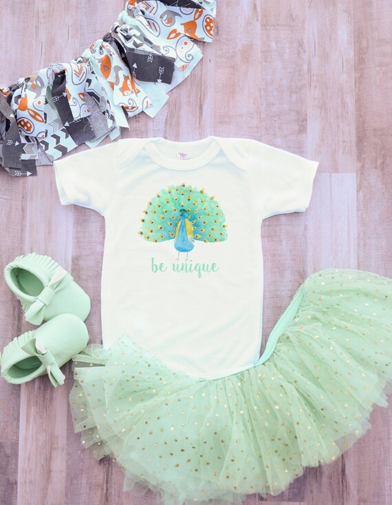baby clothes peacocks