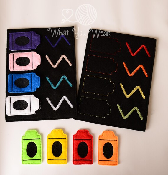 Items similar to Learning Toys, Toddler Learning Game, Quiet Baby Toys on Etsy