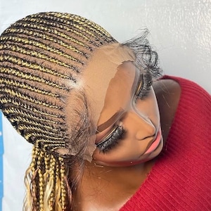 Geflochtene Perücke, Jumbo Twist, geflochtene Perücke, volle Spitze, Zopfperücke, Perücken für schwarze Frauen, Conrow geflochtene Perücke, senegalesische Drehungen, Perücke locs, Perücke