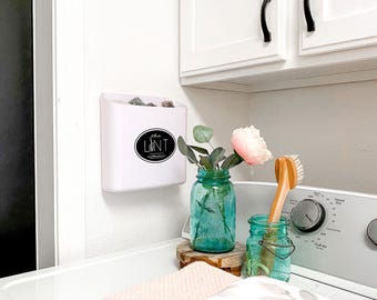 Lint Collection Bin Magnetic by Vintage Nine Two Eight