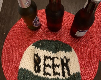 Beer Chunky Beanie