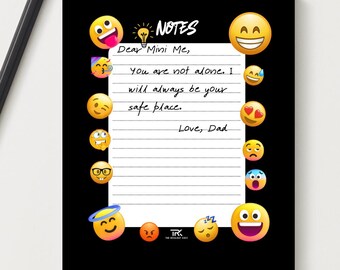 Emoji Notepad for Kids – Emotional Regulation, Calm Corner Notes