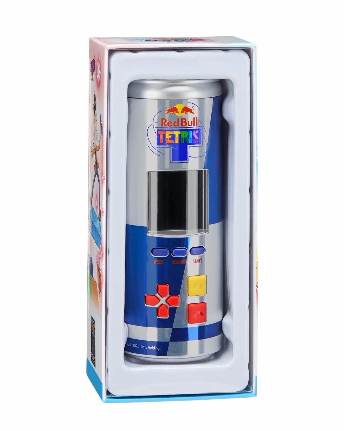 【日本未発売】【未使用】レッドブル　テトリス　ゲーム Red Bull Tetris Can Game - Limited Edition! Collector's Item in