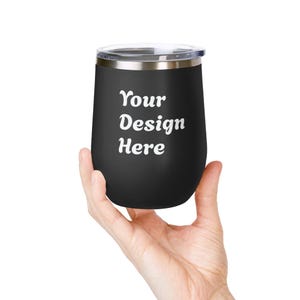 Chic Wine Tumbler, Stylish Insulated Cup for Home, Travel, Gifts, Weddings, Outdoor Events, Customizable Design
