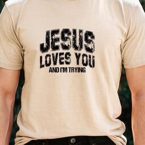 Jesus Loves You Tee - Unisex Softstyle T-Shirt, Christian Apparel, Faith-Based Gift, Casual Wear, Inspirational Shirt