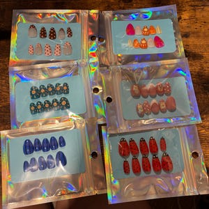 Custom, Made to order, Press on nails