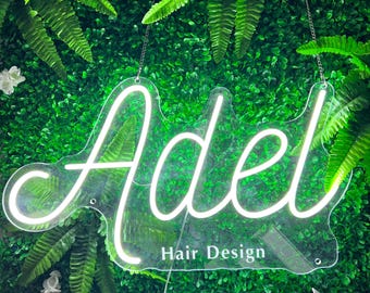 Custom Neon Light, Business Neon Sign, Personalized Gift for Him, Home Bar Decor, Bedroom Wall Decor, Anniversary Gift, LED Wall Sign