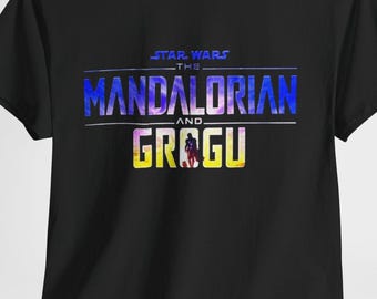 Camiseta de The Mandalorian y Grogu | Camiseta con el logo de Star Wars