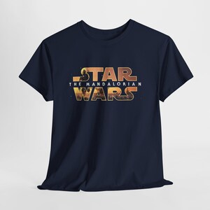Star Wars The Mandalorian T-Shirt | Logo Graphic Tee immagine 10