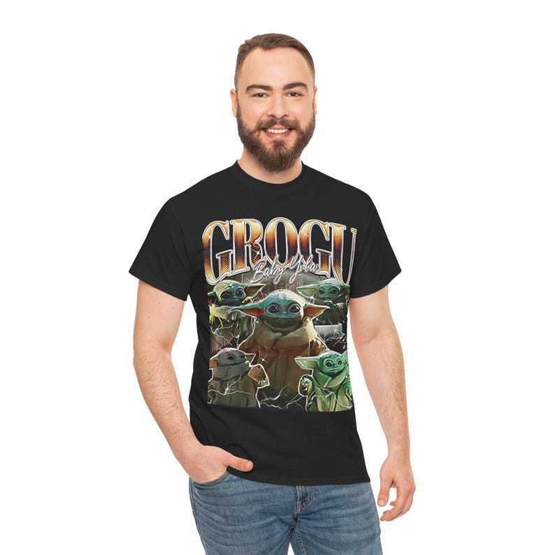 Camiseta Grogu Baby Yoda | Camiseta con un lindo personaje de Star Wars imagen 15