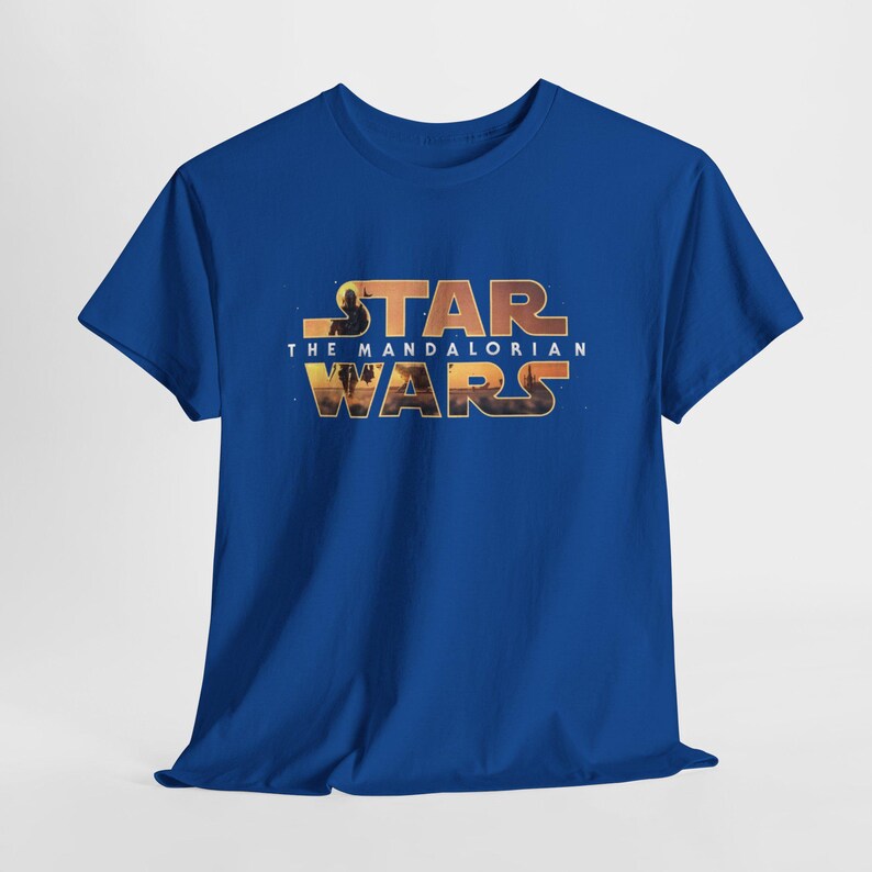 Star Wars The Mandalorian T-Shirt | Logo Graphic Tee immagine 9
