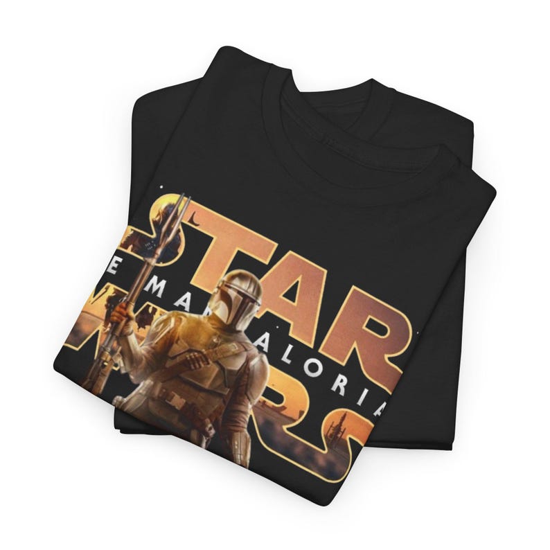 The Mandalorian Tee | Star Wars Inspired Mandalorian Graphic Shirt image 4