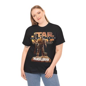 The Mandalorian Tee | Star Wars Inspired Mandalorian Graphic Shirt image 6