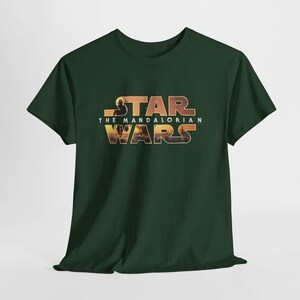 Star Wars The Mandalorian T-Shirt | Logo Graphic Tee immagine 6