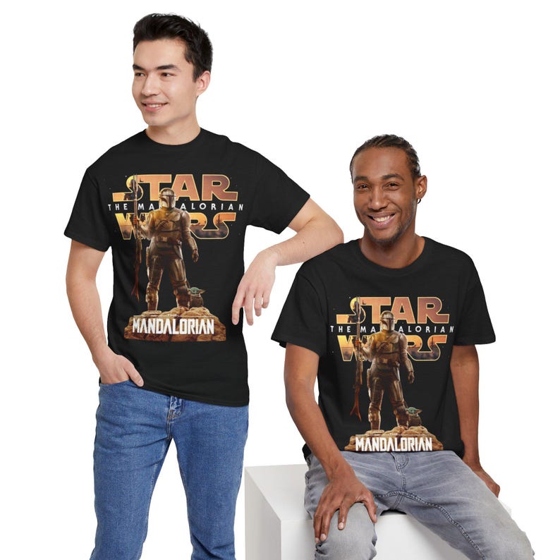The Mandalorian Tee | Star Wars Inspired Mandalorian Graphic Shirt image 9