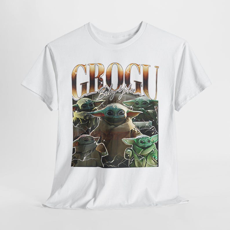 Camiseta Grogu Baby Yoda | Camiseta con un lindo personaje de Star Wars imagen 4