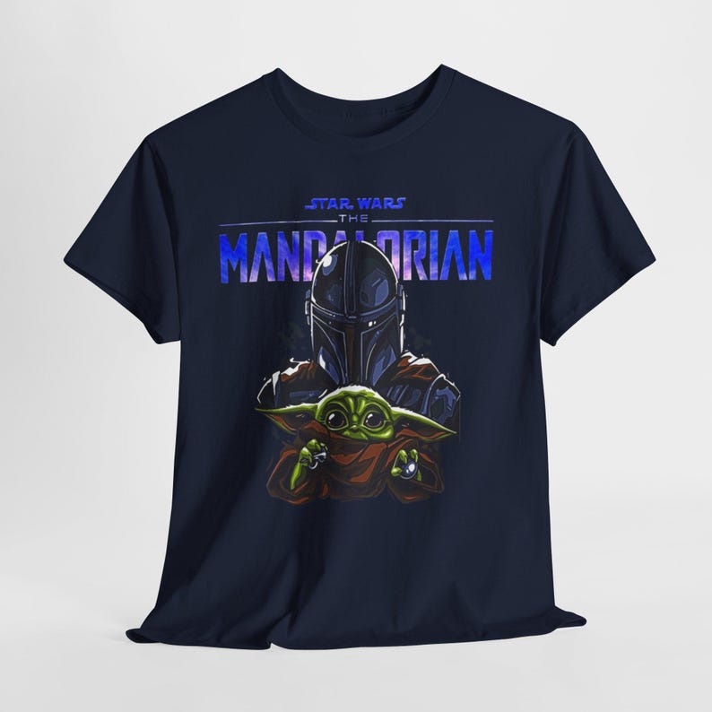 The Mandalorian Baby Yoda T-shirt | Star Wars Mandalorian T-shirt afbeelding 5
