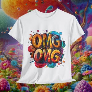 Vibrant Graphic Tee for Creative Souls